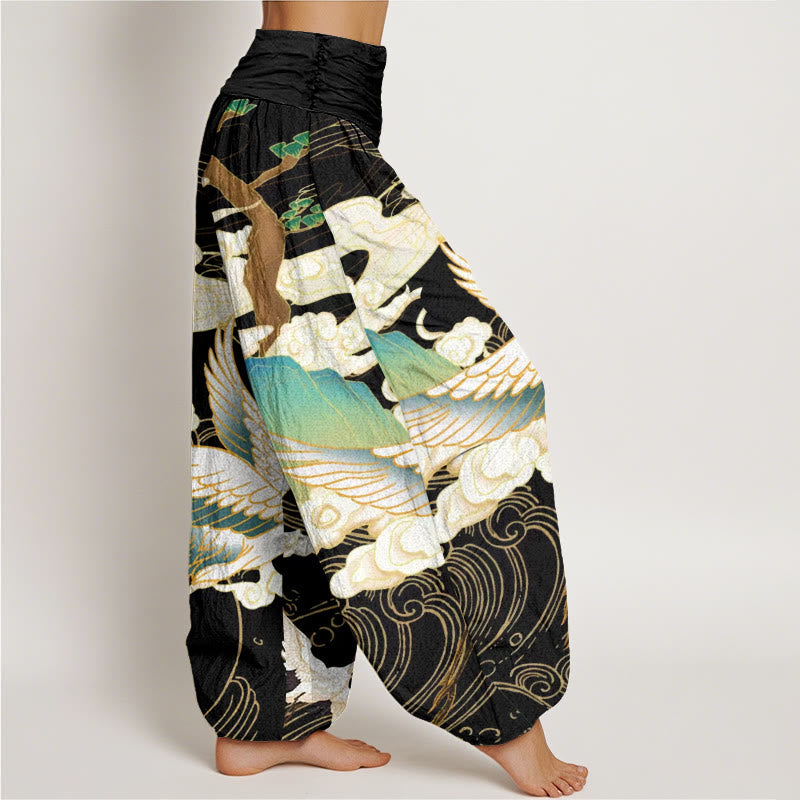 Pantalons Harem Élastiques