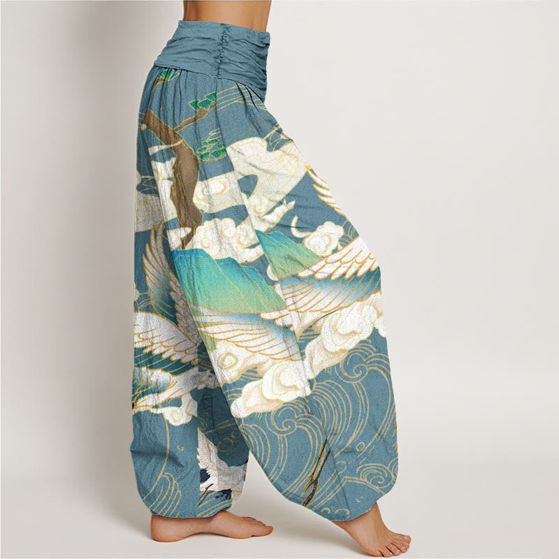 Pantalons Harem Élastiques
