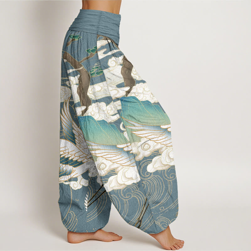 Pantalons Harem Élastiques