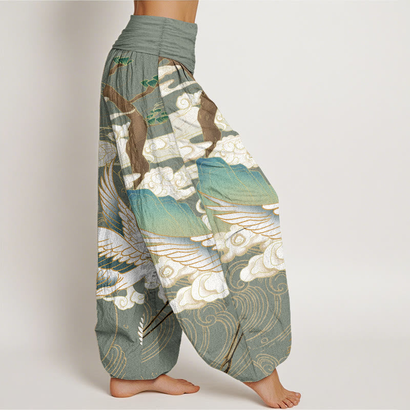 Pantalons Harem Élastiques