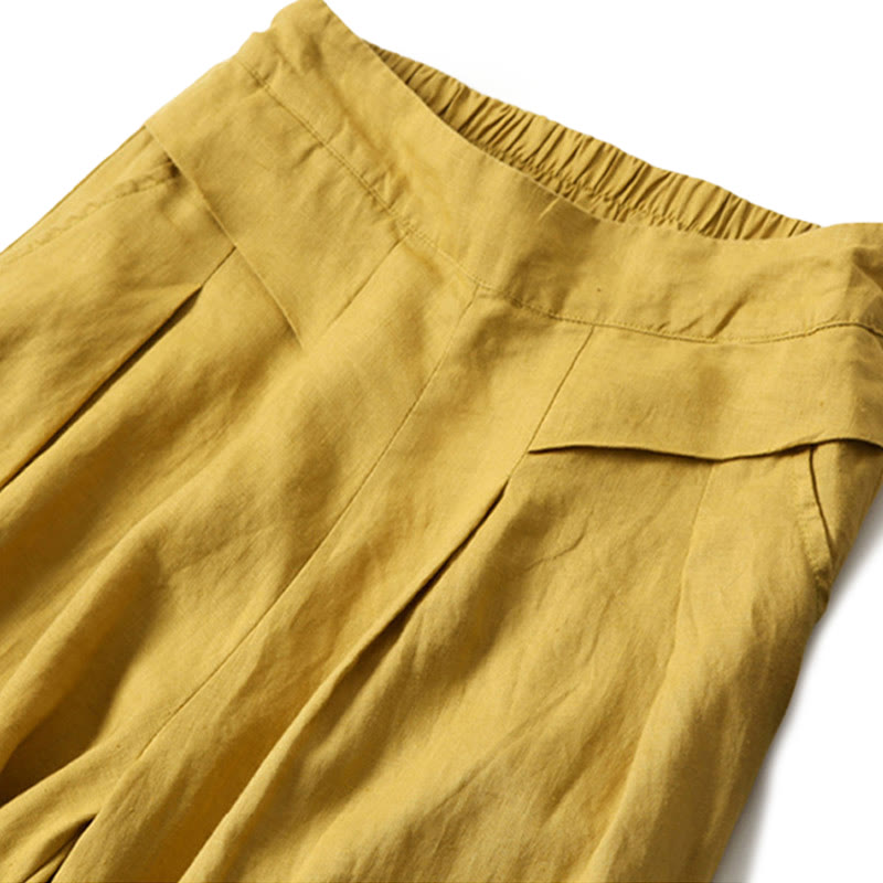 Pantalons Harem Élastiques