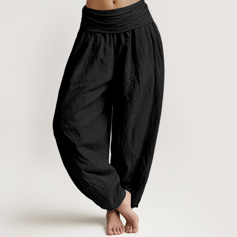 Pantalons Harem Élastiques