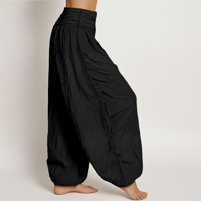 Pantalons Harem Élastiques