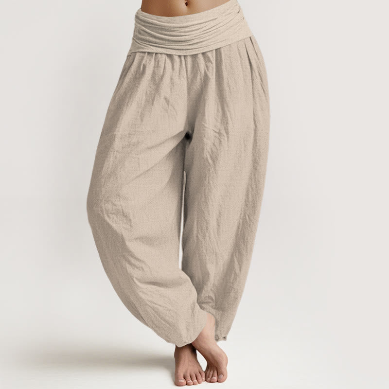 Pantalons Harem Élastiques