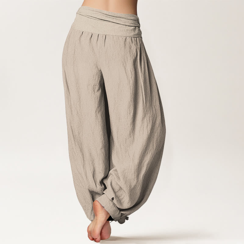 Pantalons Harem Élastiques