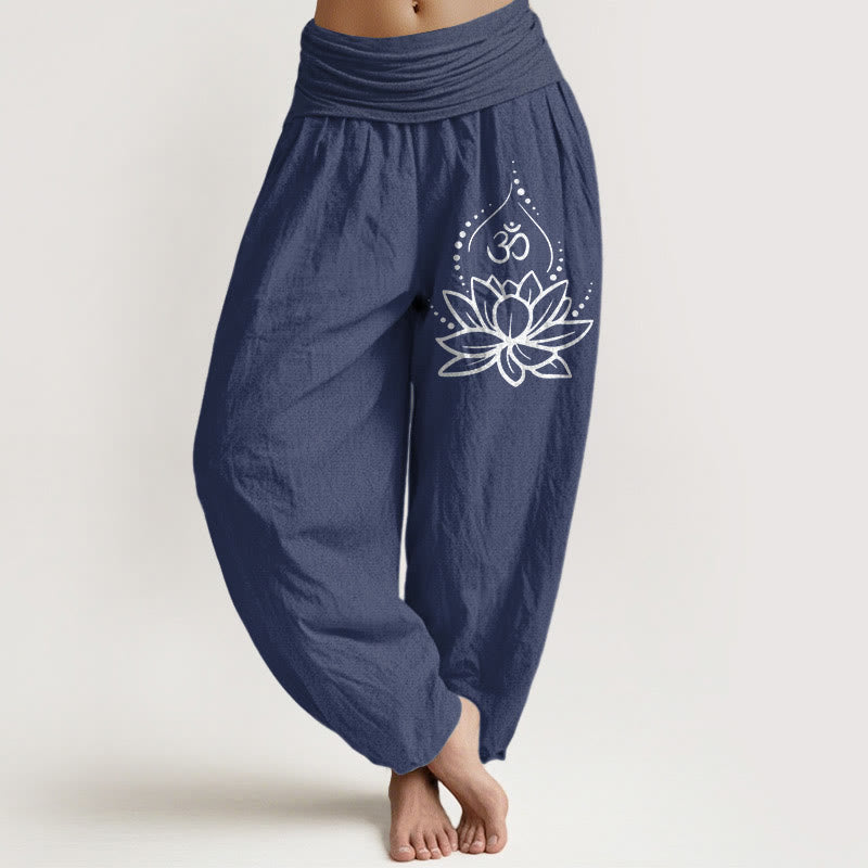 Pantalons Harem Élastiques