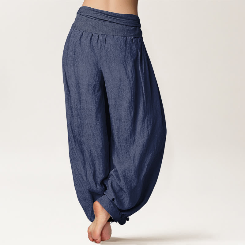 Pantalons Harem Élastiques