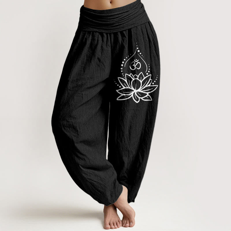 Pantalons Harem Élastiques