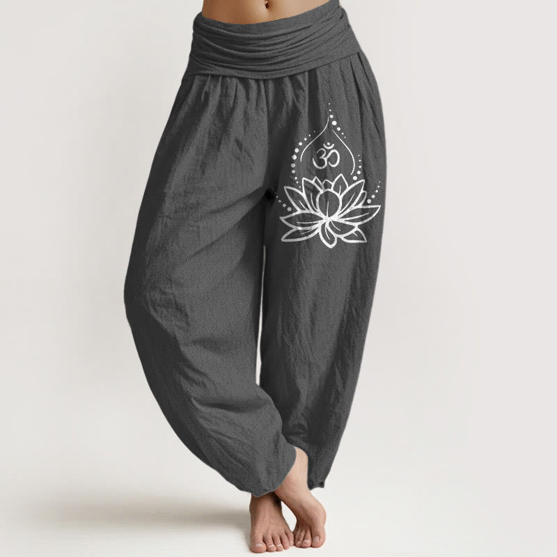 Pantalons Harem Élastiques