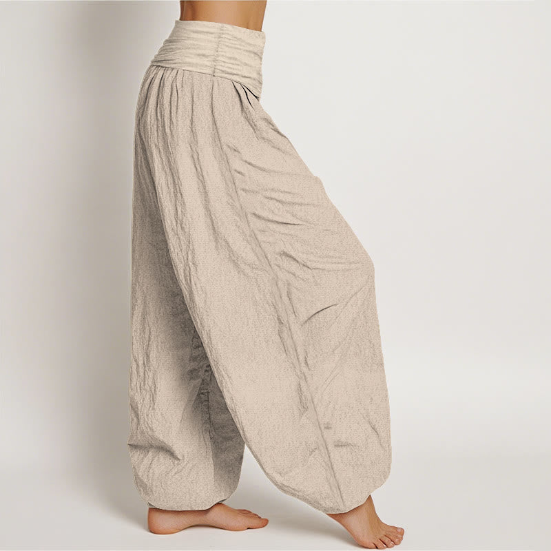Pantalons Harem Élastiques