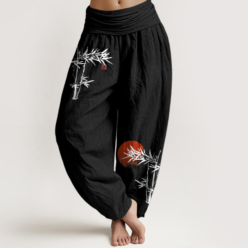Pantalons Harem Élastiques