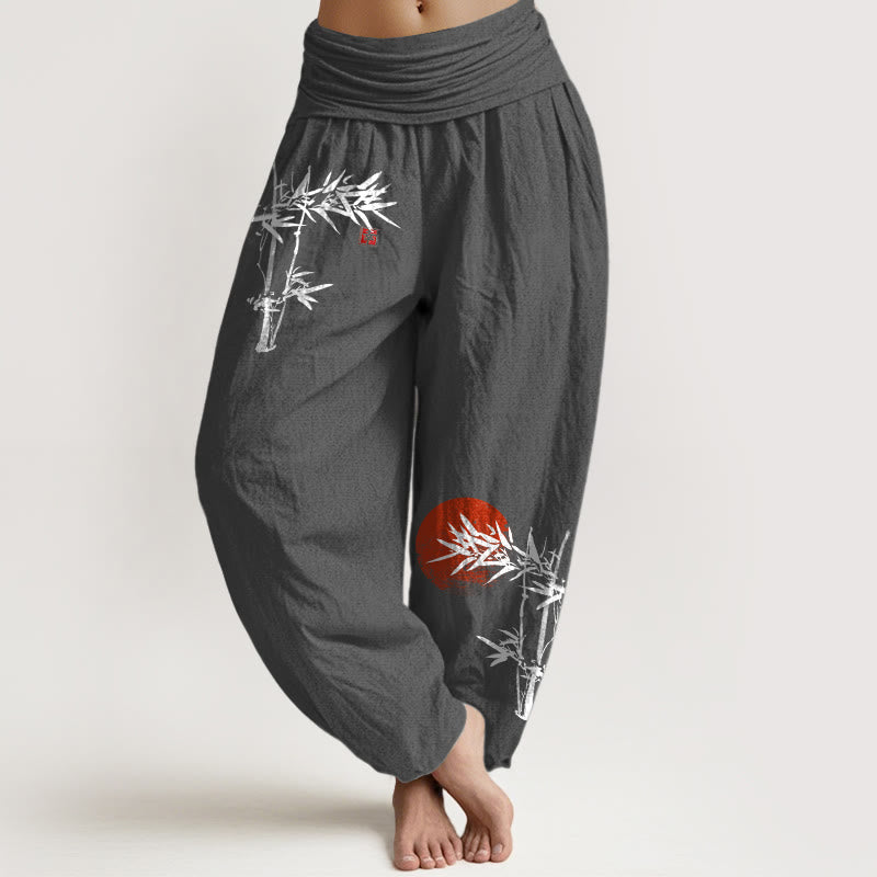 Pantalons Harem Élastiques