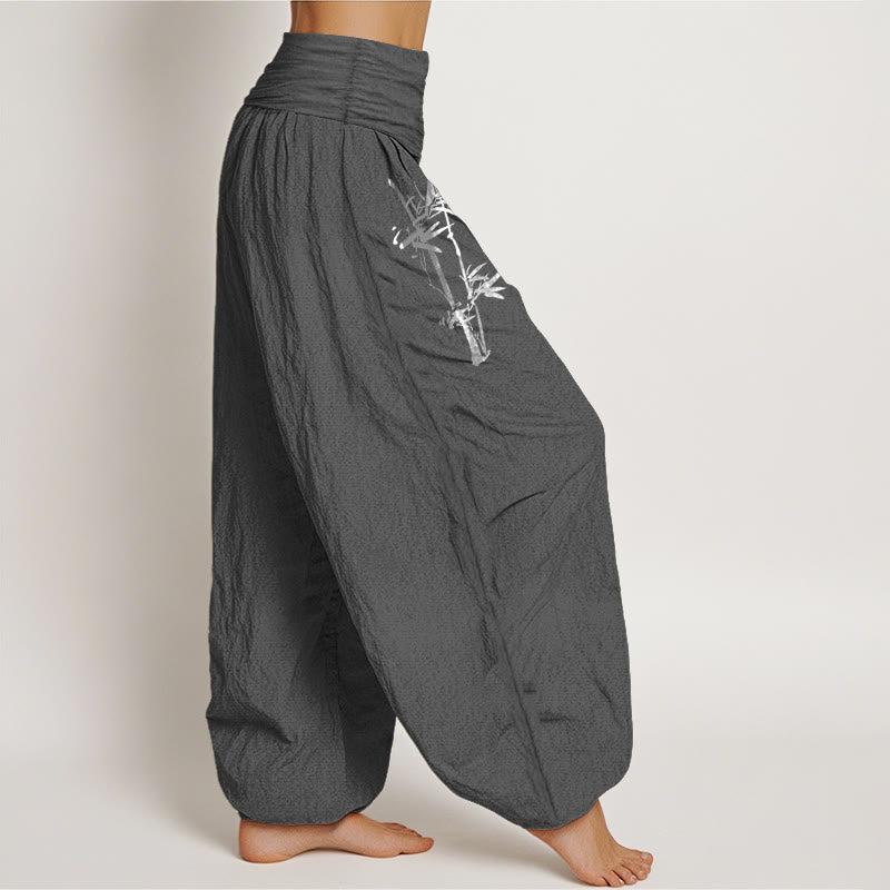 Pantalons Harem Élastiques