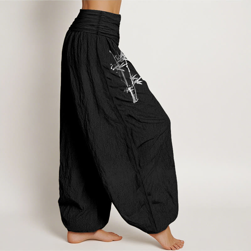Pantalons Harem Élastiques