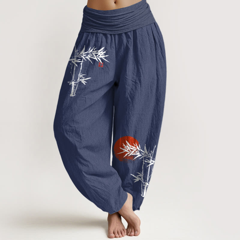Pantalons Harem Élastiques