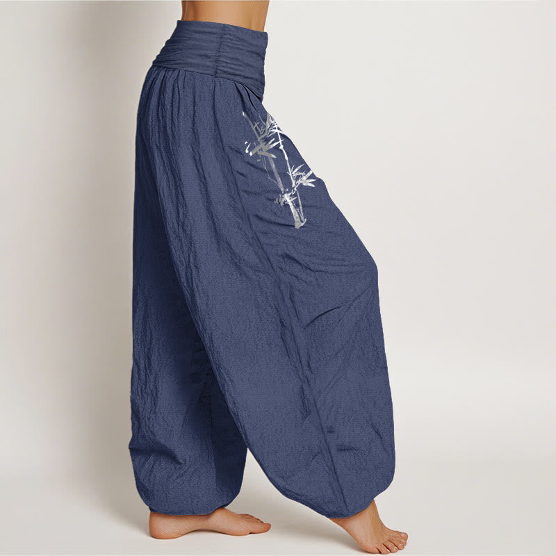 Pantalons Harem Élastiques