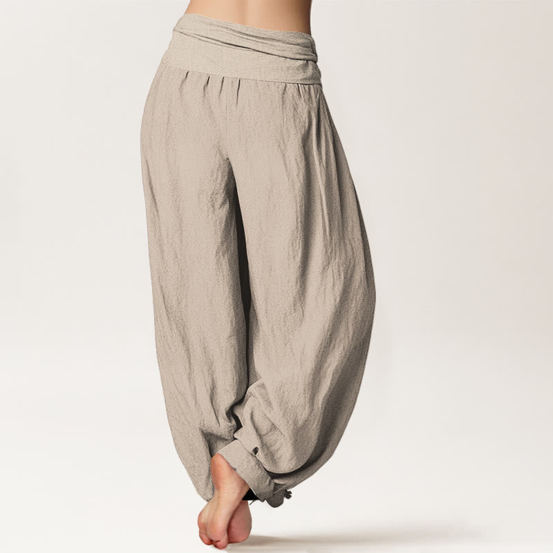 Pantalons Harem Élastiques
