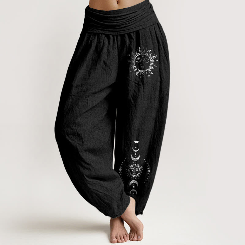 Pantalons Harem Élastiques