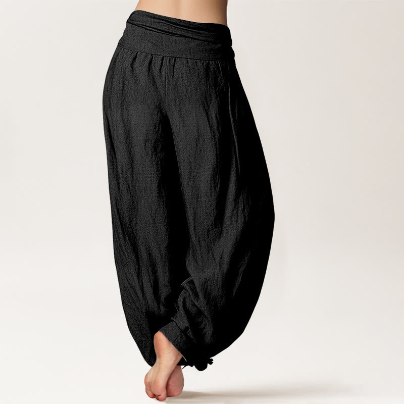 Pantalons Harem Élastiques