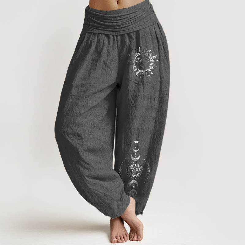 Pantalons Harem Élastiques