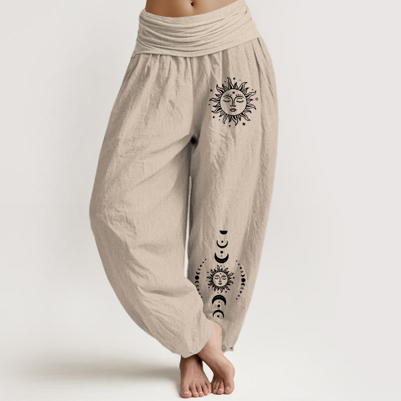 Pantalons Harem Élastiques