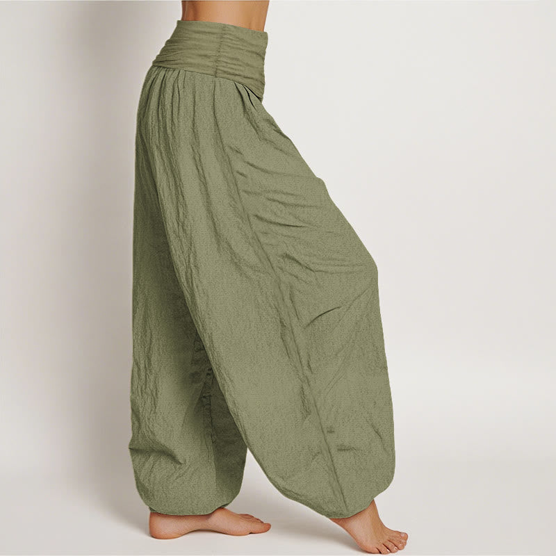 Pantalons Harem Élastiques