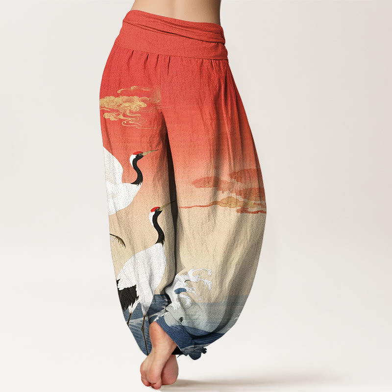 Pantalons Harem Élastiques