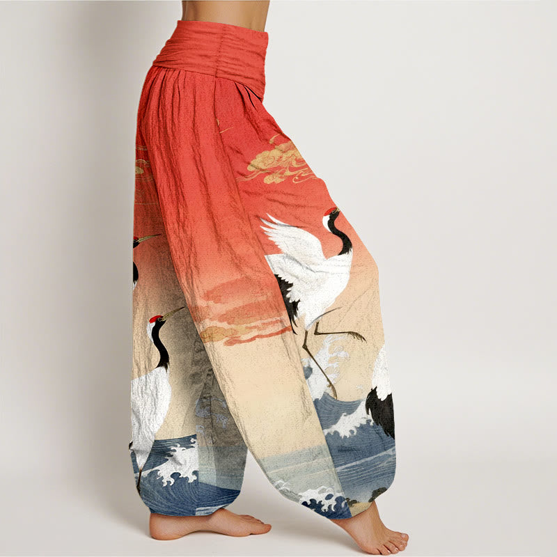 Pantalons Harem Élastiques