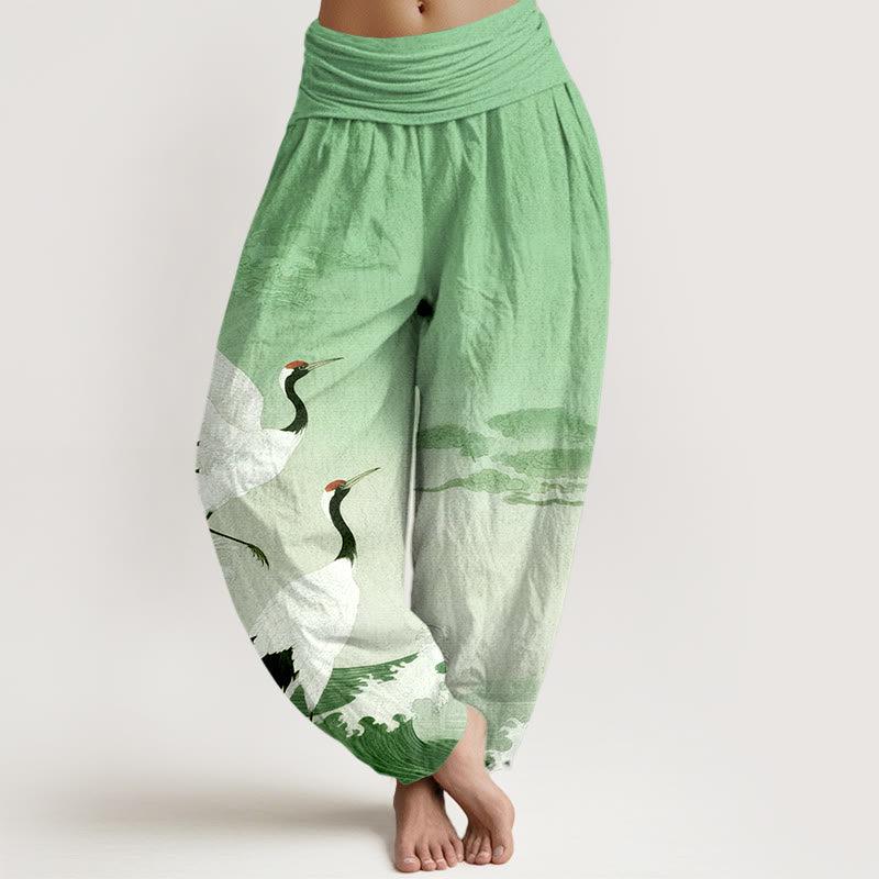 Pantalons Harem Élastiques