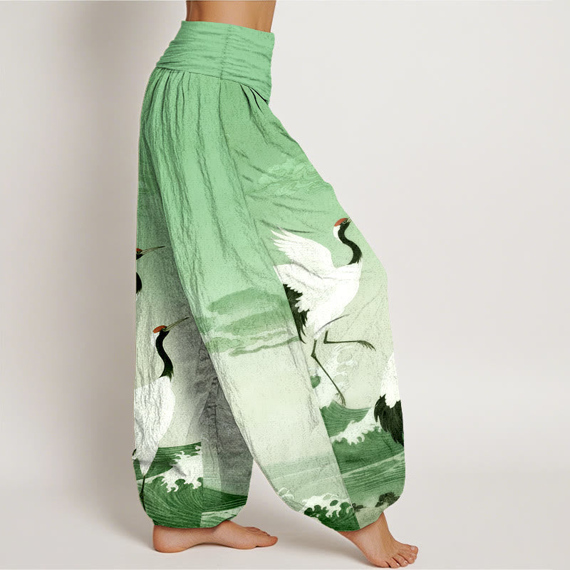 Pantalons Harem Élastiques