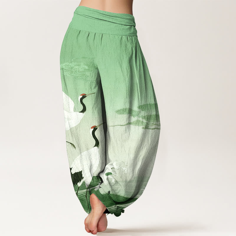 Pantalons Harem Élastiques