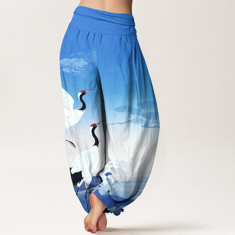Pantalons Harem Élastiques