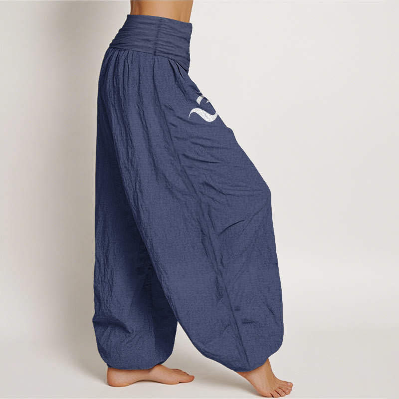Pantalons Harem Élastiques