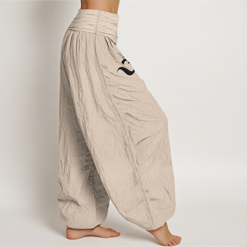 Pantalons Harem Élastiques