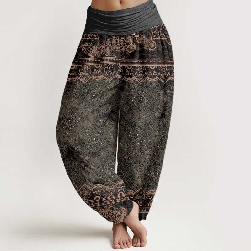 Pantalons Harem Élastiques
