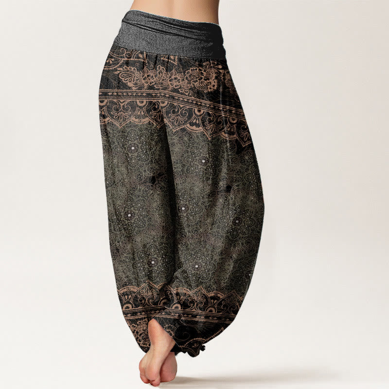 Pantalons Harem Élastiques