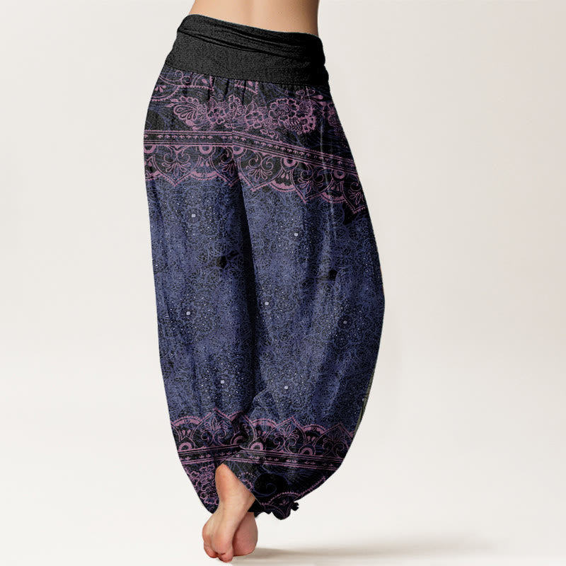 Pantalons Harem Élastiques