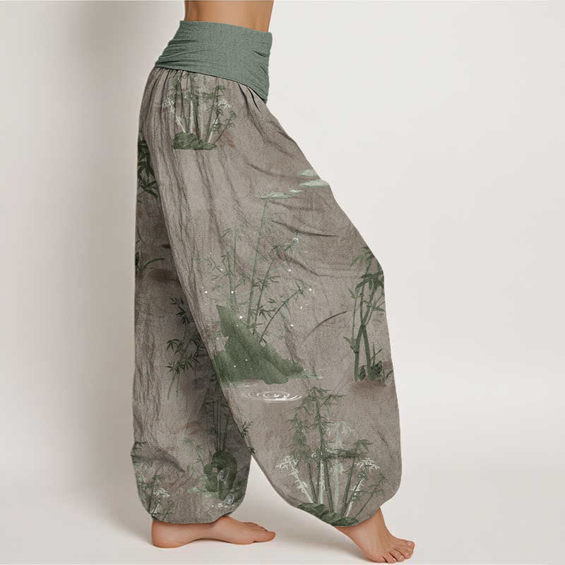 Pantalons Harem Élastiques