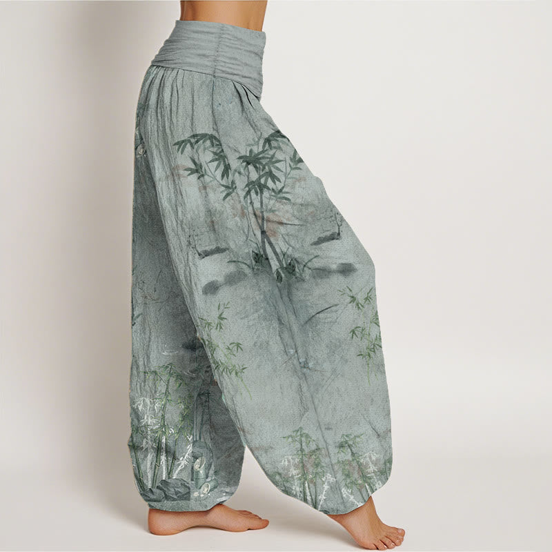 Pantalons Harem Élastiques