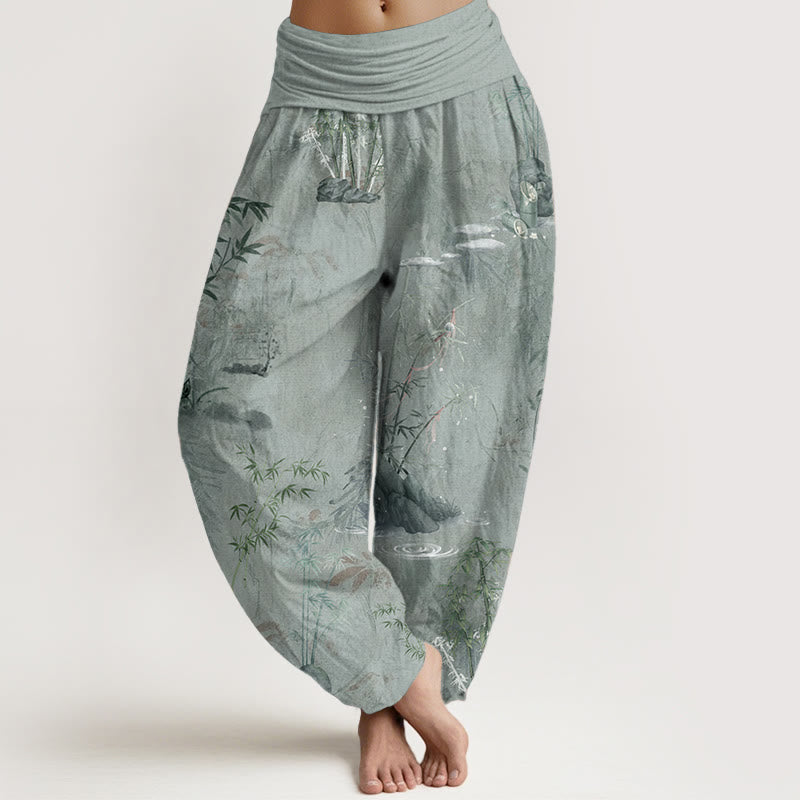 Pantalons Harem Élastiques