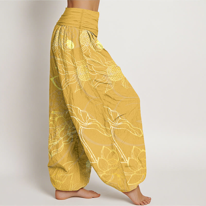 Pantalons Harem Élastiques