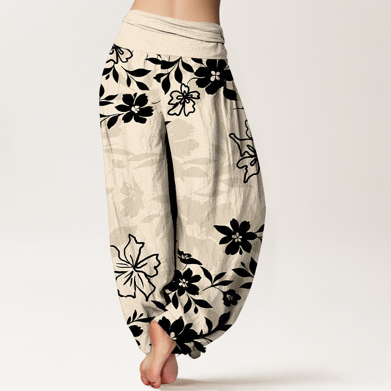 Pantalons Harem Élastiques