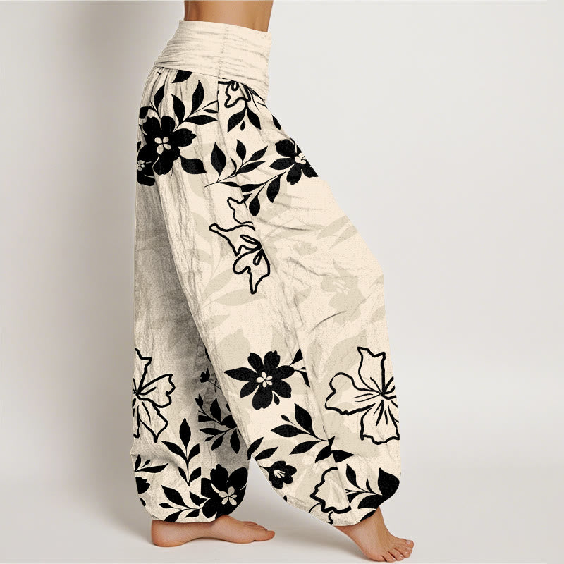 Pantalons Harem Élastiques
