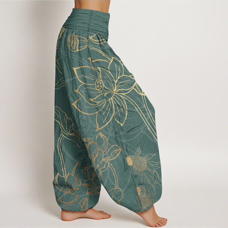 Pantalons Harem Élastiques