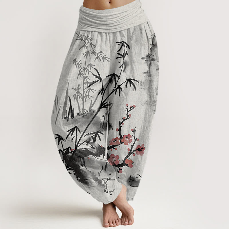Pantalons Harem Élastiques