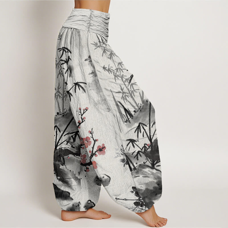 Pantalons Harem Élastiques