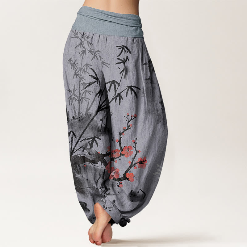 Pantalons Harem Élastiques