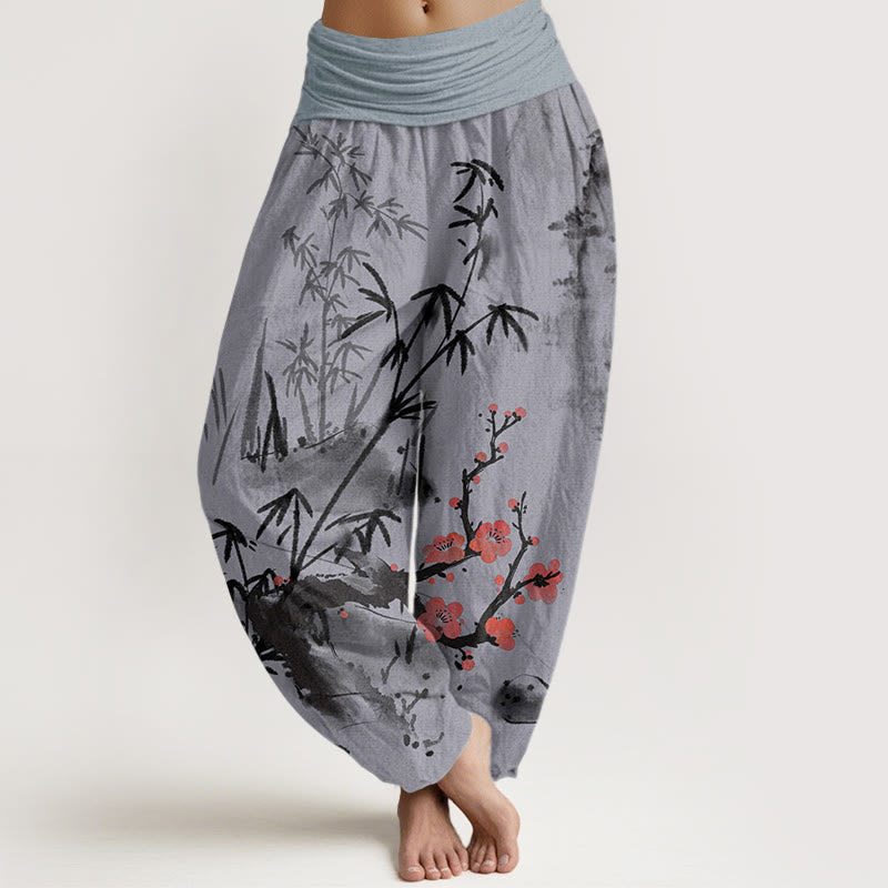 Pantalons Harem Élastiques