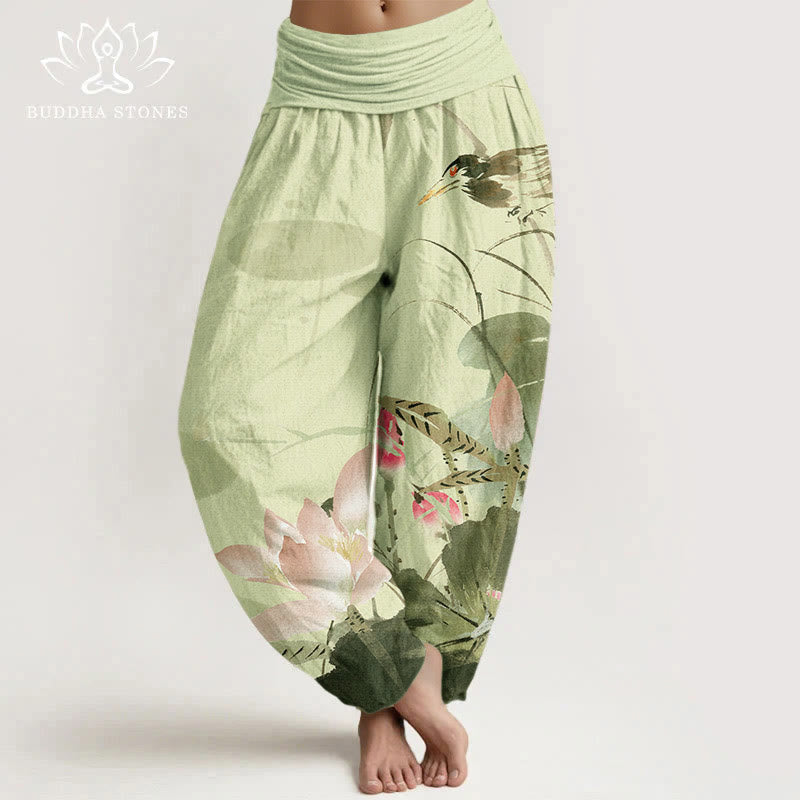 Pantalons Harem Élastiques