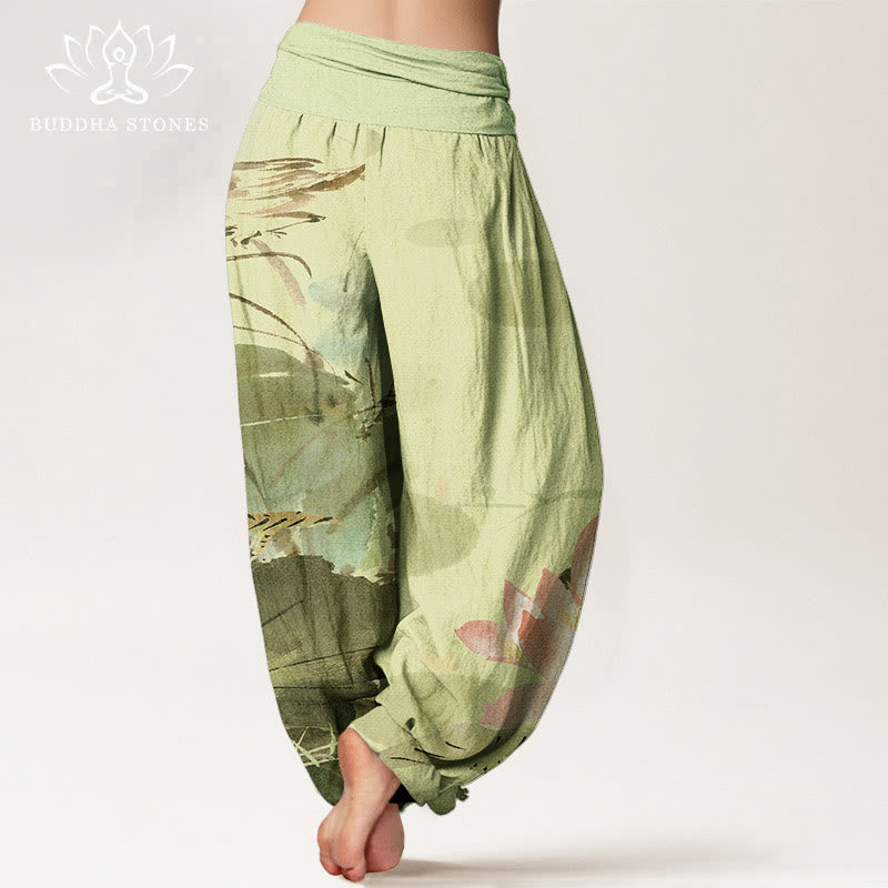 Pantalons Harem Élastiques
